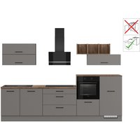 IMPULS KÜCHEN Küchenzeile ""New York", Schubkästen mit Soft-Close," wählbare Ausrichtung, Soft-Close-Schubkästen, Breite 320 cm von Impuls Küchen