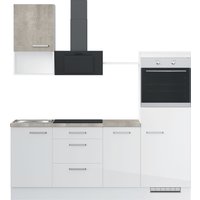 IMPULS KÜCHEN Küchenzeile ""Turin", Ausrichtung wählbar, Schubkästen mit Soft-Close," vormontiert, wahlw. mit E-Geräten, Breite 215 cm von Impuls Küchen