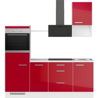 IMPULS KÜCHEN Küchenzeile ""Turin", Ausrichtung wählbar, Schubkästen mit Soft-Close," vormontiert, wahlw. mit E-Geräten, Breite 215 cm von Impuls Küchen