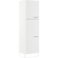 IMPULS KÜCHEN Kühlumbauschrank ""Valencia", Breite/Höhe: 60/205,1 cm" vormontiert, mit Drehtüren, mit verstellbarem Fachboden von Impuls Küchen