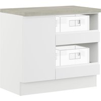 IMPULS KÜCHEN Mehrzweckschrank-Set "Warschau", (4 St.), Vielfältige Varianten verfügbar; kombinierbar mit anderen Artikeln von Impuls Küchen