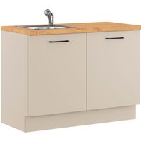 IMPULS KÜCHEN Mehrzweckschrank-Set "Warschau", (6 St., Spülenschrank und Wäschekorbschrank, Breite 120 cm), Vielfältige Varianten verfügbar; kombinierbar mit anderen Artikeln von Impuls Küchen