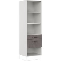 IMPULS KÜCHEN Seitenschrank ""Prag", Breite/Höhe: 60/190,7 cm, mit Soft-Close" vormontiert, mit Schubkasten, mit Auszug, mit verstellbaren Fachböden von Impuls Küchen