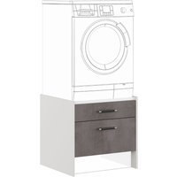 IMPULS KÜCHEN Waschmaschinenumbauschrank ""Prag", Breite/Höhe: 64/61,5 cm, mit Soft-Close" mit Schubkasten, mit Auszug, mit Auflagen für Wäschekorb IMPULS KÜCHEN Waschmaschinenumbauschrank ""Prag", Breite/Höhe: 64/61,5 cm, mit Soft-Close" mit Schubkasten, mit Auszug, mit Auflagen für Wäschekorb von Impuls Küchen