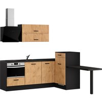 IMPULS KÜCHEN Winkelküche ""Amsterdam" mit zusätzlicher Arbeits- & Stellfläche, vormontiert," Ausrichtung wählbar, wahlweise mit E-Geräten, Breite 225/125cm IMPULS KÜCHEN Winkelküche ""Amsterdam" mit zusätzlicher Arbeits- & Stellfläche, vormontiert," Ausrichtung wählbar, wahlweise mit E-Geräten, Breite 225/125cm von Impuls Küchen