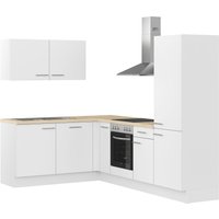 IMPULS KÜCHEN Winkelküche ""Tirana", Ausrichtung wählbar, Schubkästen mit Soft-Close" vormontiert, wahlweise mit E-Geräten, mit Vollauszug, Breite 265/185cm von Impuls Küchen