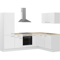 IMPULS KÜCHEN Winkelküche ""Tirana", Ausrichtung wählbar, Schubkästen mit Soft-Close" vormontiert, wahlweise mit E-Geräten, mit Vollauszug, Breite 265/185cm von Impuls Küchen