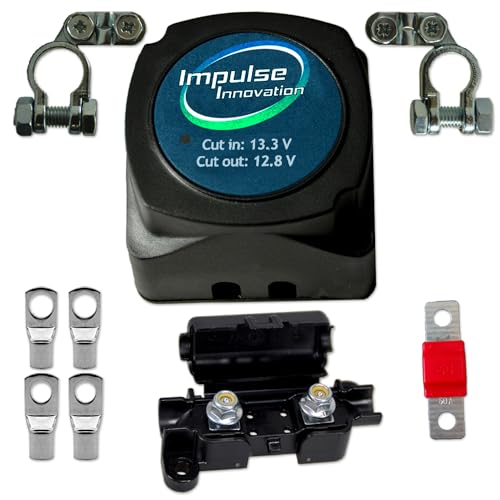 BSR Trennrelais 12V inkl. Sicherung und Terminals 10mm² von Impulse Innovation