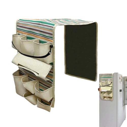 Imtrub Dorm Fridge Organizer 14 Fächer,Küchenkühlschrank Seitentasche - rutschfeste Kühlschrank Organisation Für Studentenwohnung Küche Wohnzimmer Arbeitsplatz Imtrub Dorm Fridge Organizer 14 Fächer,Küchenkühlschrank Seitentasche - rutschfeste Kühlschrank Organisation Für Studentenwohnung Küche Wohnzimmer Arbeitsplatz von Imtrub