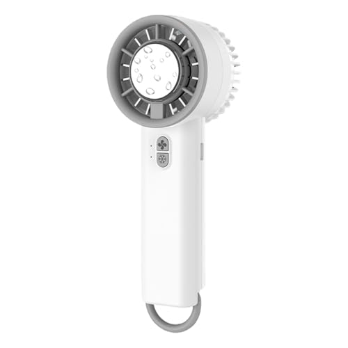 Imtrub Handventilator | Persönlicher Kompakter Tragbarer Handventilator,Wiederaufladbare Kalte Luft Kühlung 3 Geschwindigkeitsstufen Für Outdoor Indoor Sommer Camping Wandern Urlaub von Imtrub