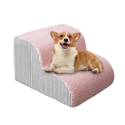 Imtrub Haustiertreppen Für Hohe Betten | Breite Tierstufen Indoor Bett Rampe | Waschbarer Bezug rutschfeste Couch Leiter Für SUV Truck Zuhause Schlafzimmer Wohnzimmer Indoor Outdoor Imtrub Haustiertreppen Für Hohe Betten | Breite Tierstufen Indoor Bett Rampe | Waschbarer Bezug rutschfeste Couch Leiter Für SUV Truck Zuhause Schlafzimmer Wohnzimmer Indoor Outdoor von Imtrub