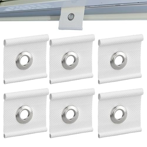 Imtrub Kederschienen-Öse, Kederstreifen für Kederschienen | Kederstreifen Schiene Öse Tülle Ösen | Robuste Paspelbänder, Ösenbesatz, geeignet für 5–6 mm/7–8 mm Paspelschienen, Wohnmobile, Gartenpartys von Imtrub