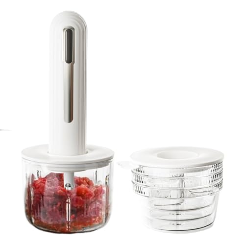 Imtrub Küchenzerkleinerer,Elektrischer zerkleinerer - Elektrischer Zerkleinerer Mit Abnehmbarem Behälter Für Babynahrung, Und Meal Prep, Einfache Reinigung Imtrub Küchenzerkleinerer,Elektrischer zerkleinerer - Elektrischer Zerkleinerer Mit Abnehmbarem Behälter Für Babynahrung, Und Meal Prep, Einfache Reinigung von Imtrub