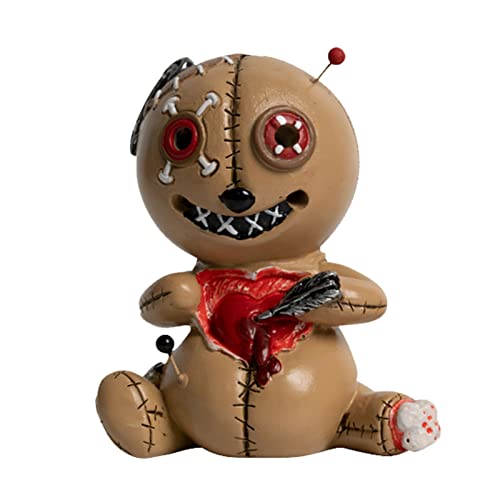 Imtrub Voodoo-Puppen-Kegelbrenner,Cartoon Dolls Cone Räucherstäbchenhalter - Creative Cone Räucherstäbchenhalter Desktop-Ornament für Yoga-Raum, Handarbeit für die Heimdekoration von Imtrub