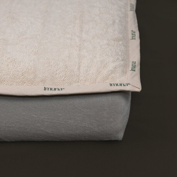 ImunaⓇ Das BaumwollnestⓇ Imuna Das Baumwollnest - Matratzenauflage mit Spannumrandung von ImunaⓇ Das BaumwollnestⓇ