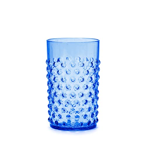 In Flore, Cecilia sprudelndes Kristallglas, 200 ml, blau von In Flore