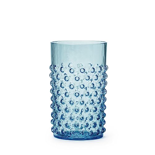 In Flore, Cecilia sprudelndes Kristallglas, 200 ml, meerblau von In Flore