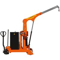 HydroBull® mobiler Gegengewichtskran mit Schwenkfunktion, inkl. Füllmaterial von HydroBull®