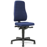 bimos Arbeitsdrehstuhl All-In-One Highline, Stoff, mit Rollen, blau bimos Arbeitsdrehstuhl All-In-One Highline, Stoff, mit Rollen, blau von bimos