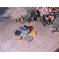 Chakra Edelstein-Set | Trommelsteine Für Die Sieben Chakren von InAllenFacetten