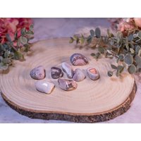 Rosa Botswana-Achat Trommelstein Rosa Botswana-Achat Trommelstein von InAllenFacetten