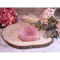 Rosenquarz Schale | Herz Edelsteinschale von InAllenFacetten