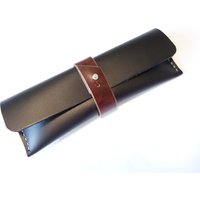 Siftetui Fülleretui Stifteköcher Federmäppchen Leder von InJeNerLeather