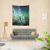 Spinnweb Wandteppich, Natur Wandteppich Wandbehang, Grüne Wand Behangen Spinne Web Wohnheim Zimmer Dekor Schlafzimmer Wandkunst Spinnweb Wandteppich, Natur Wandteppich Wandbehang, Grüne Wand Behangen Spinne Web Wohnheim Zimmer Dekor Schlafzimmer Wandkunst von InLightImagery