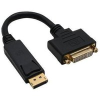 InLine DisplayPort-Adapter DisplayPort (M) bis DVI-I (W) von InLine®