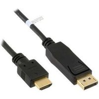 InLine - HDMI-Kabel - DisplayPort (M) bis HDMI (M) - 5 m - Schwarz von InLine®