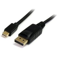 InLine Mini DisplayPort zu DisplayPort Kabel 1m, vergoldete Kontakte, schwarz von InLine®