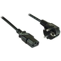 InLine - Stromkabel - IEC 60320 C13 zu CEE 7/7 (M) - 10 m - von InLine®