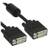 InLine - VGA-Kabel - HD-15 ohne Pol 9 (M) zu HD-15 ohne Pol 9 (M) - 5 m - geformt - schwarz von InLine®