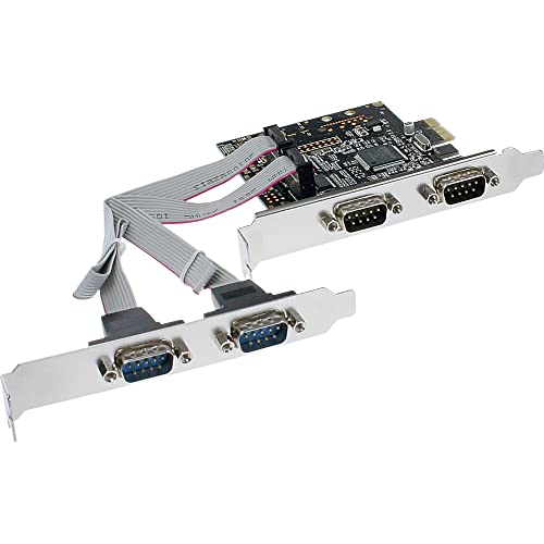 InLine 76623C Schnittstellenkarte, 4x Seriell 9-pol, PCIe (PCI-Express) InLine 76623C Schnittstellenkarte, 4x Seriell 9-pol, PCIe (PCI-Express) von InLine