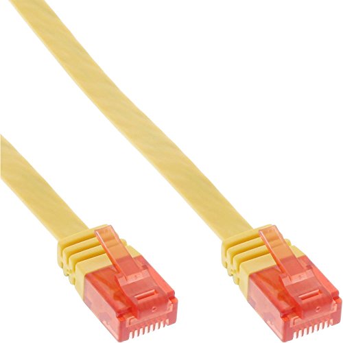 InLine® 734528.990109 Ethernet-Kabel, 0,50m - Gelb, Gelb von InLine