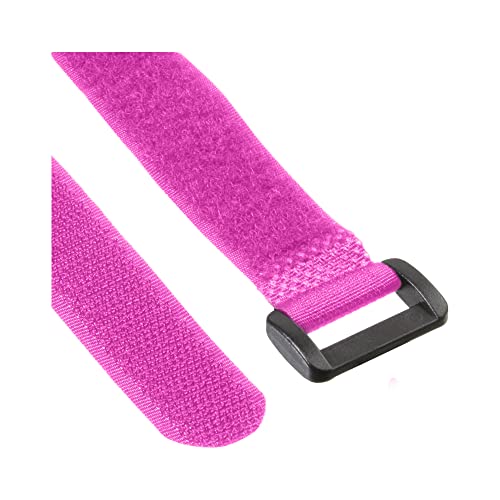 InLine® Klettschlaufen 20x200mm, 10er, pink von InLine