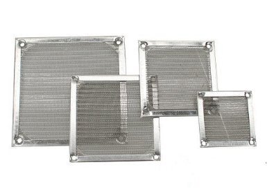 InLine® Lüftergitter, Aluminium Filter, 92x92mm von InLine