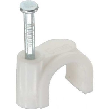 InLine ® Kabelschelle 8mm rund, weiß, 300 Stück von InLine