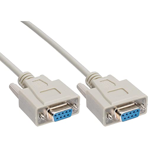 InLine 12228 Serielles Kabel, 9pol Buchse / Buchse, vergossen, 1:1 belegt, 5m InLine 12228 Serielles Kabel, 9pol Buchse / Buchse, vergossen, 1:1 belegt, 5m von InLine