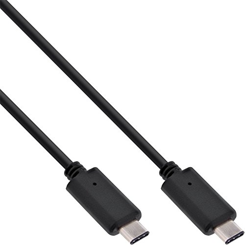 InLine 35702 USB 3.1 Kabel, USB Typ-C Stecker/Stecker, schwarz, 2m von InLine