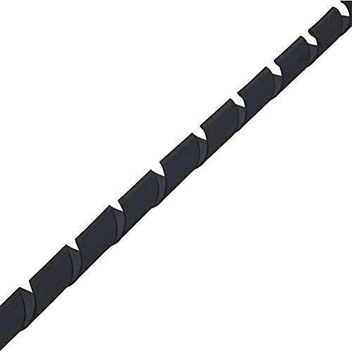 InLine 59946L Spiralband Kabelschlauch 10m, schwarz, 10mm von InLine