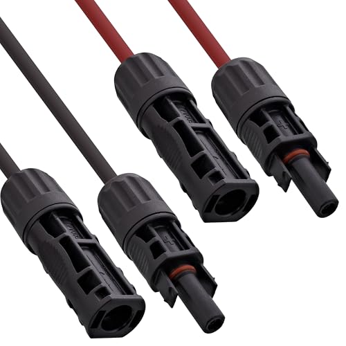 InLine 6mm² Solarkabel Verlängerungs-Set, 15m, inkl. Solarstecker, MC4, schwarz/rot, Verlängerungskabel H1Z2Z2-K, Photovoltaik, UV-beständig & langlebig, 95615 InLine 6mm² Solarkabel Verlängerungs-Set, 15m, inkl. Solarstecker, MC4, schwarz/rot, Verlängerungskabel H1Z2Z2-K, Photovoltaik, UV-beständig & langlebig, 95615 von InLine