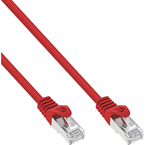 InLine 71505R Patchkabel, F/UTP, Cat.5e, rot, 5m von InLine