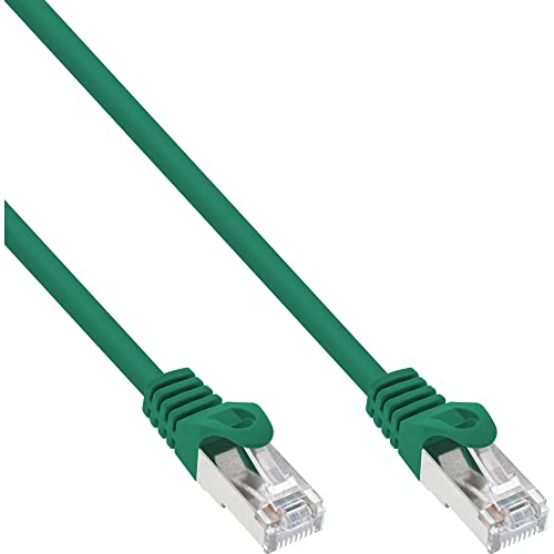 InLine 72503G Patchkabel, SF/UTP, Cat.5e, grün, 3m von InLine