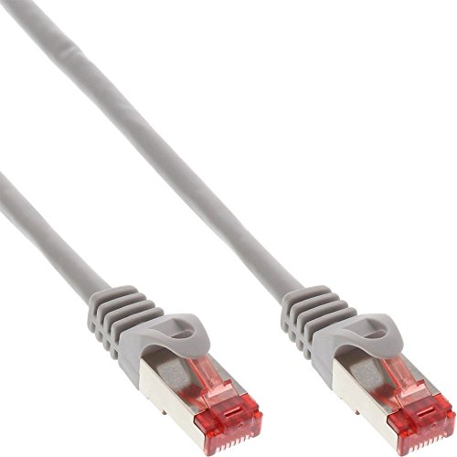 InLine 76420 S/FTP Patchkabel (250MHz, PVC, Kupfer, 20 m) grau von InLine