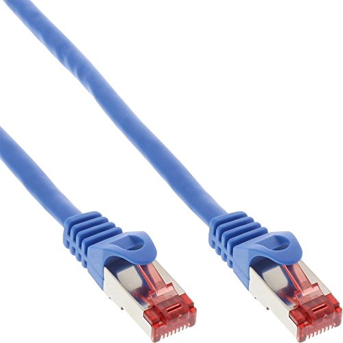 InLine 76440B S/FTP Patchkabel (250MHz, PVC, Kupfer, 40 m) blau von InLine