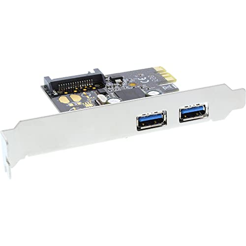 InLine 76666L Schnittstellenkarte, 2x USB 3.0, PCIe, mit SATA Strom, inkl. Low-Profile Slotblech InLine 76666L Schnittstellenkarte, 2x USB 3.0, PCIe, mit SATA Strom, inkl. Low-Profile Slotblech von InLine