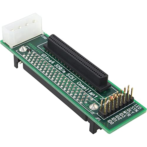 InLine 82680 SCSI-SCA U320 Adapter, 80pol Buchse auf 68pol mini Sub D Buchse von InLine