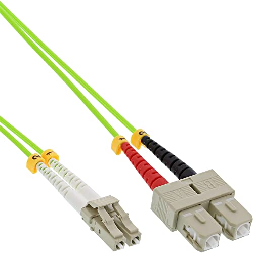 InLine 88642Q LWL Duplex Kabel, LC/SC, 50/125µm, OM5, 2m InLine 88642Q LWL Duplex Kabel, LC/SC, 50/125µm, OM5, 2m von InLine