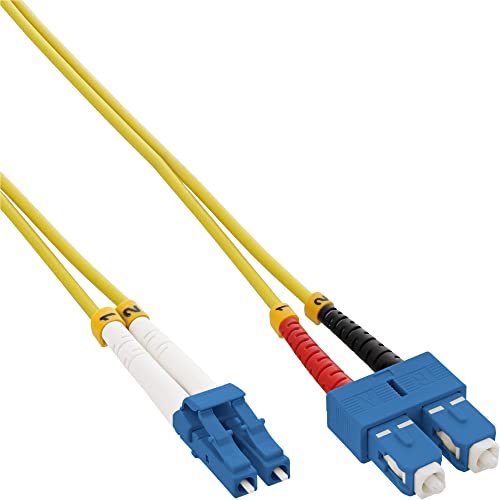 InLine 88656D LWL Duplex Kabel, LC/SC, 9/125µm, OS2, 2m InLine 88656D LWL Duplex Kabel, LC/SC, 9/125µm, OS2, 2m von InLine